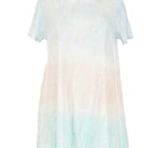 Caution To The Wind Pastel Ombre Dress